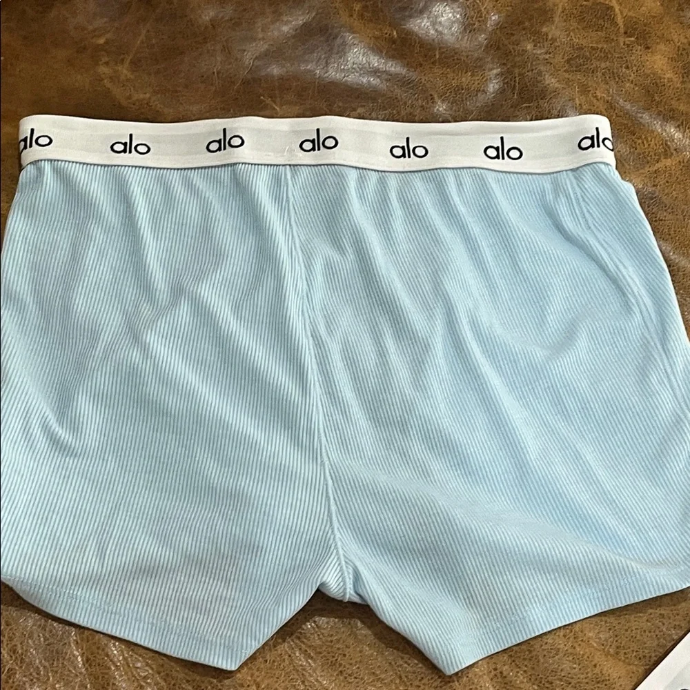 ALO Yoga Ribbed Boxer Briefs Set - Picture 9 of 10